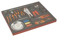 Bahco Foaminlay Fit&Go 3/3 met tangen | inbussleutels | magnetische schaal en pikgereedschap - 23-delig - FF1A167