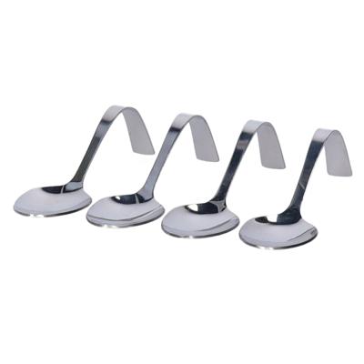 Cosy & Trendy Amuselepels - 4x stuks - 13 cm - RVS