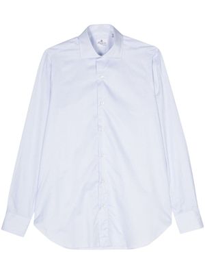 Finamore 1925 Napoli chemise à fines rayures - Bleu