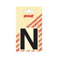 Deco letter n helvetica zwart 60 mm Pickup - Pickup