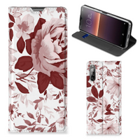 Bookcase Sony Xperia L4 Watercolor Flowers