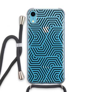 Magic pattern: iPhone XR Transparant Hoesje met koord