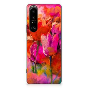 Hoesje maken Sony Xperia 1 III Tulips