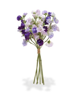 Kunstzijden Lathyrus boeket 40 cm