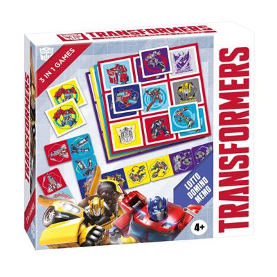 Selecta Transformers 3in1 memo lotto domino