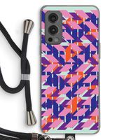 Skew Blush 3: OnePlus Nord 2 5G Transparant Hoesje met koord