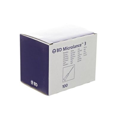 Bd Microlance 3 Naald 25g 1 Rb 0,5x25mm Oranje 100