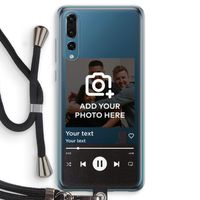 Music Player: Huawei P20 Pro Transparant Hoesje met koord
