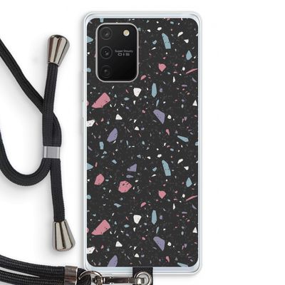 Terrazzo N°16: Samsung Galaxy S10 Lite Transparant Hoesje met koord