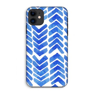 Blauwe pijlen: iPhone 11 Tough Case