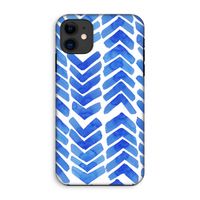 Blauwe pijlen: iPhone 11 Tough Case