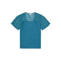 Garcia - Blauw | unisex | Top | Blauw | L | regular | Kamst mode