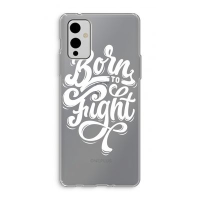 Born to Fight: OnePlus 9 Transparant Hoesje