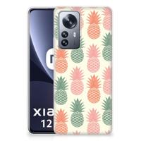 Xiaomi 12 Pro | Siliconen Case | Ananas