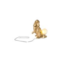 Lampje teckel laag - goudkleurig - 9x7.5x5 cm Lampje teckel laag - goudkleurig - 9x7.5x5 cm
