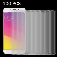 100 pc's tegenstander R9 Plus 0 26 mm 9H oppervlaktehardheid 2.5D explosieveilige gehard glas scherm Film