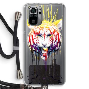Fading: Xiaomi Redmi Note 10S Transparant Hoesje met koord