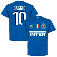 Inter Milan Baggio 10 Team T-Shirt
