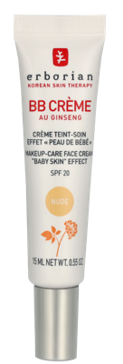 Erborian BB Cream Au Ginseng 5-In-1 Baby Skin Effect SPF20 BB & CC Crème 15 ml Dames