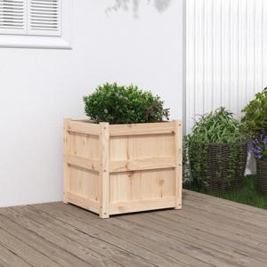VidaXL Plantenbak 50x50x50 cm massief grenenhout