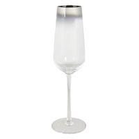 Clayre & Eef Champagneglas 320 ml Glas Wijnglas Transparant Wijnglas - thumbnail