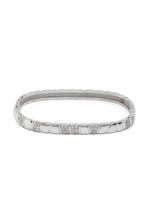 Loyal.e Paris bracelet jonc Ride & Love en or blanc 18ct pavé de diamants - Argent - thumbnail