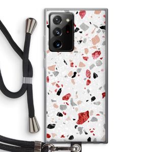 Terrazzo N°12: Samsung Galaxy Note 20 Ultra / Note 20 Ultra 5G Transparant Hoesje met koord