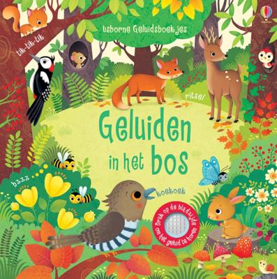 Geluidsboekje - Geluiden in het bos (Hardback)