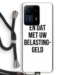 Belastinggeld: Xiaomi Mi Mix 4 Transparant Hoesje met koord