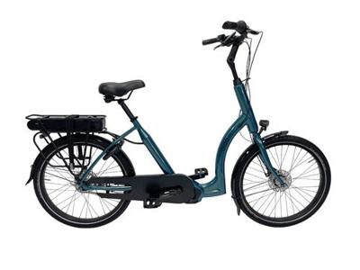 Aldo 24 inch lage instap e-bike finestra blue lagoon steps 504wh