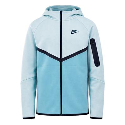 Nike Tech Fleece Sportswear Vest Kids Lichtblauw Blauw Zwart Nike Tech Fleece Sportswear Vest Kids Lichtblauw Blauw Zwart