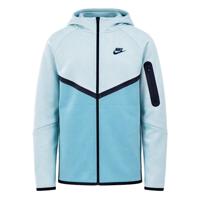Nike Tech Fleece Sportswear Vest Kids Lichtblauw Blauw Zwart