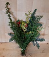 Kerstgroen kerstboeket 1 stuk Warentuin Natuurlijk - Warentuin natuurlijk