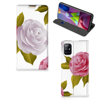Samsung Galaxy M51 Smart Cover Roses