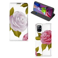 Samsung Galaxy M51 Smart Cover Roses - thumbnail