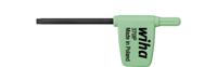 Wiha 370IP010 Stiftsleutel met vlaggetjesgreep TORX PLUS® chemisch gezwart 10IP x 74 mm - 27619