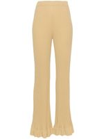 By Malene Birger pantalon évasé Kenzie à taille haute - Tons neutres