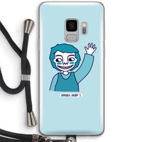 Zwaai: Samsung Galaxy S9 Transparant Hoesje met koord