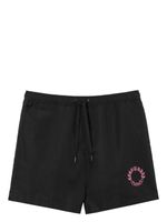 Burberry short de bain Oak Leaf Crest - Noir