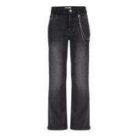 Frankie & Liberty winter jeansbroek meisjes - zwart - wide leg fit