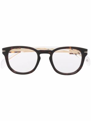 Eyewear by David Beckham lunettes de vue à monture papillon - Marron