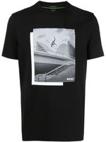 BOSS t-shirt à imprimé photographique - Noir - thumbnail