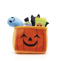 Croci fright stuffy pompoen met 5 speeltjes Croci fright stuffy pompoen met 5 speeltjes