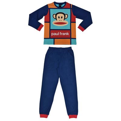 Paul Frank Pyjama Mozaïek Jongens Katoen Blauw Maat 6 Jaar
