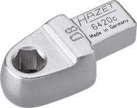 HAZET Insteekhouder voor bits 6420C · 9 x 12 mm insteekvierkant massief · 5/16 inch (8 mm) zeskant hol · Lengte: 41,5 mm