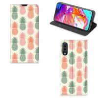 Samsung Galaxy A70 | Flip Style Cover | Ananas