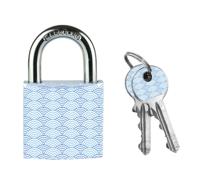 Hangslot masterlock 30mm golven motief