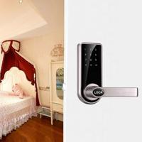 OS8818 Sleutel wachtwoord + Sensor zink legering elektronische deur vergrendeling Touch scherm elektronische Code kaartslot