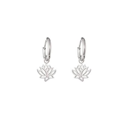 Go Dutch Label Oorringen Lotus Zilver