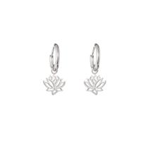 Go Dutch Label Oorringen Lotus Zilver